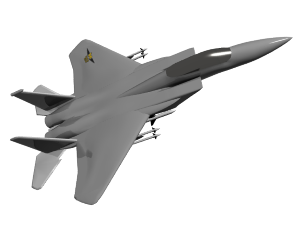 F15 Eagle 'begawan aircraf'
